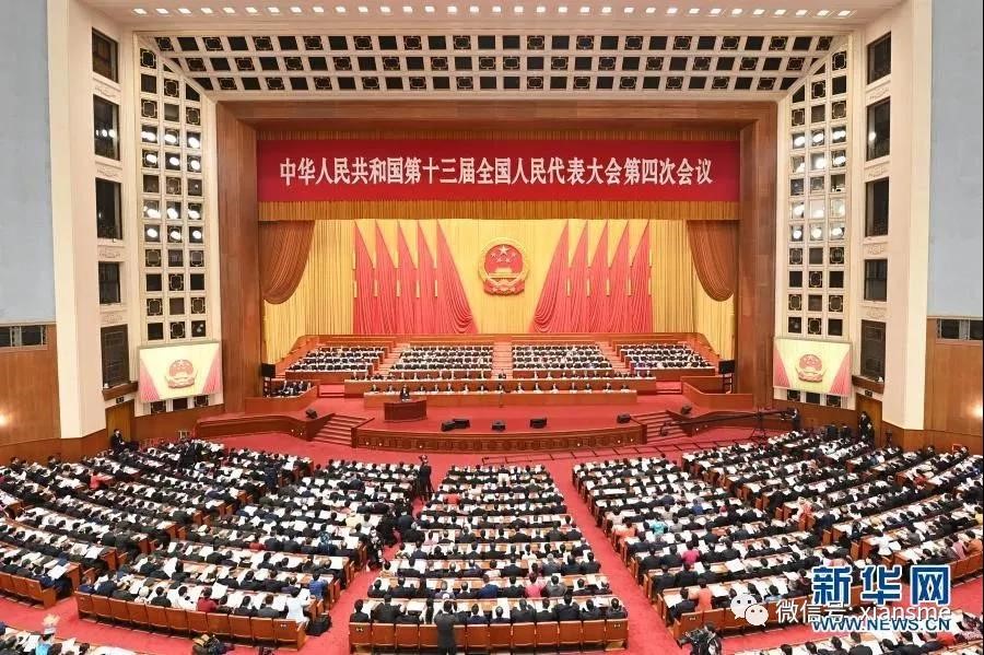 十三届全国人大四次会议开幕会